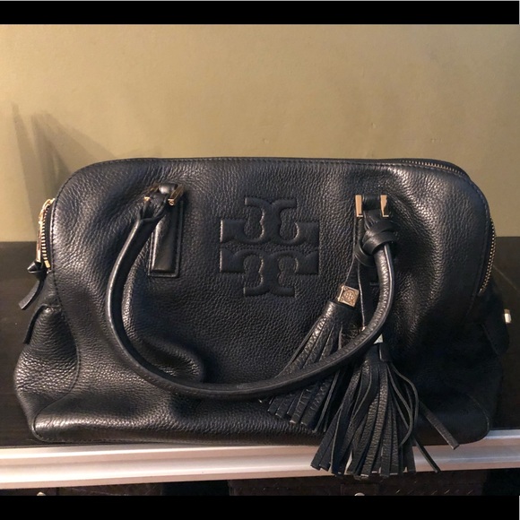 Tory Burch Handbags - Tory Burch black leather bag